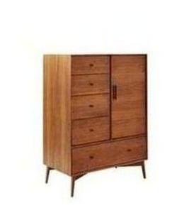 west elm Mid-Century Chifforobe, Acorn west elm Mid-Century Chifforobe, Acorn